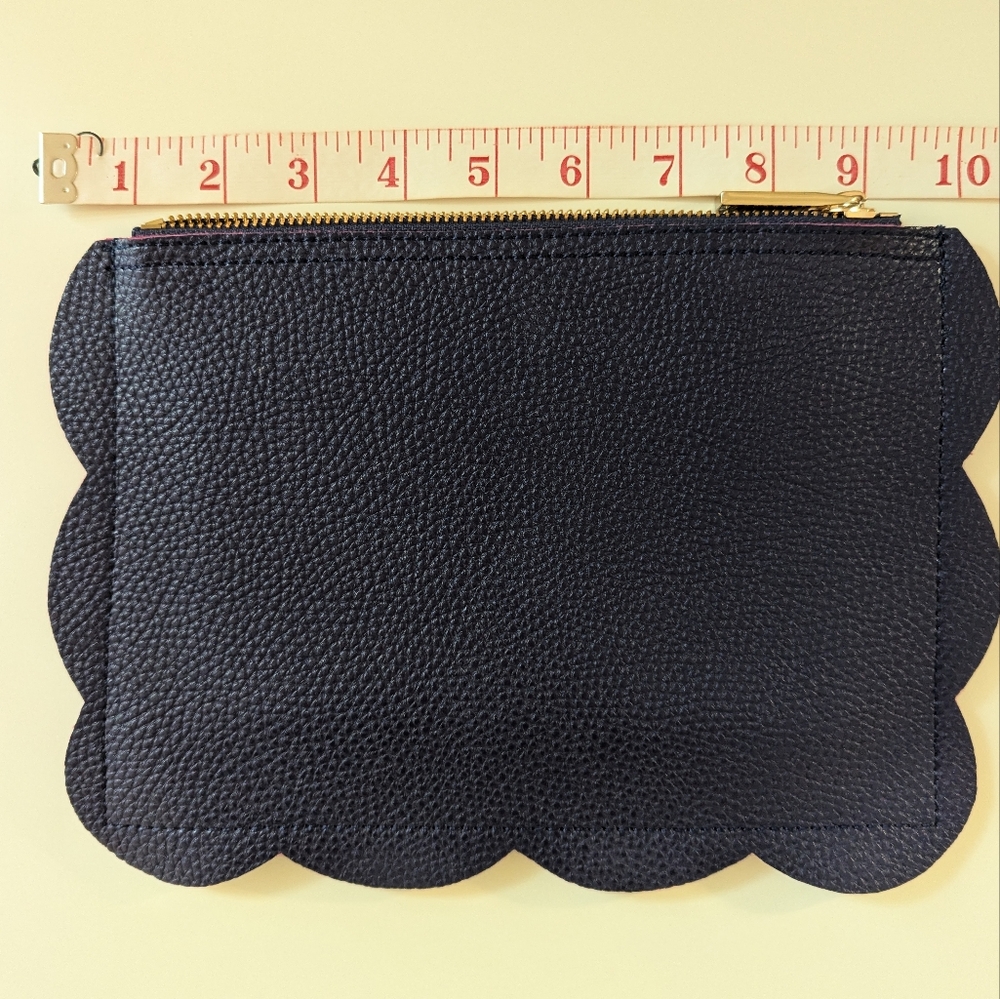Pebbled Faux Leather Clutch - Picture 9 of 10